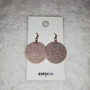 Rose gold Dangle Earrings